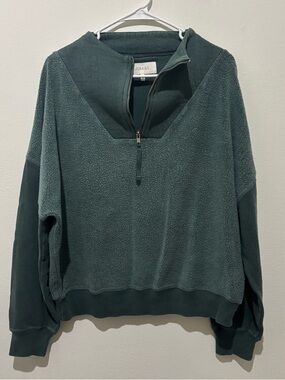 THE GREAT. Half Zip Size 3/L
